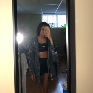 Denim Jacket distressed